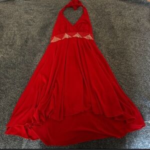 Vogue Vibrant Red Dress